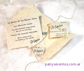 Imagen de invitación y targetas