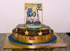 Torta alegorica de boca