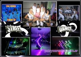 Show street dande (con trajes con led)